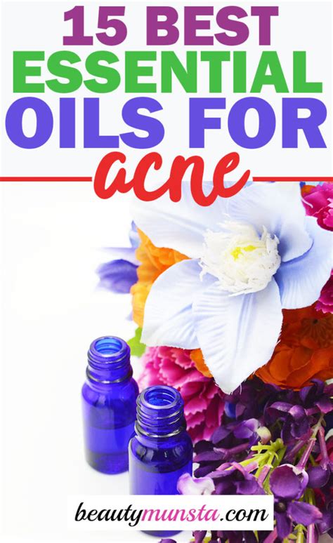 15 Best Essential Oils For Acne And How To Use Them Beautymunsta Free