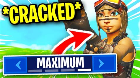 Changing This Secret Setting Made Me Cracked Fortnite Youtube