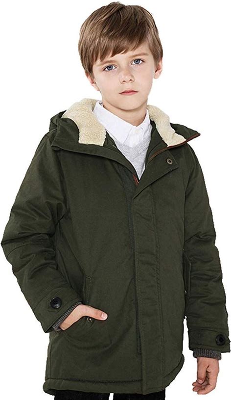 Solocote Heavyweight Winter Coats For Boys Warm Thick