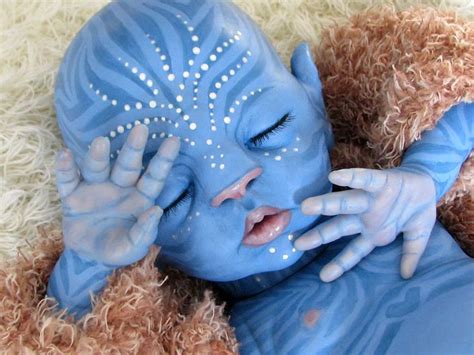 Navi Avatar Style Reborn Baby By Little Liesign Avatar Baby Doll