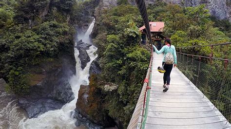 Pailón del diablo, una impresionante cascada con magníficos paisajes. Baños de Agua Santa, cascadas y aventura en Ecuador ...
