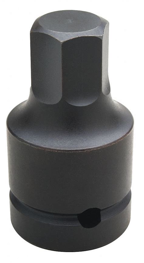 Wright Tool Impact Socket Bit Sae Drive Size In Overall Length In Tip Size In