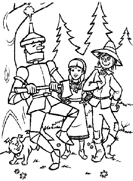 Wizard oz coloring pages free for kids. Wizard of Oz Coloring Pages | Coloring Pages To Print ...