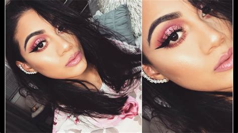 Pink Glam Makeup Tutorial 2016 Youtube