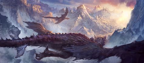 Mountain Dragon Wallpapers Top Free Mountain Dragon Backgrounds