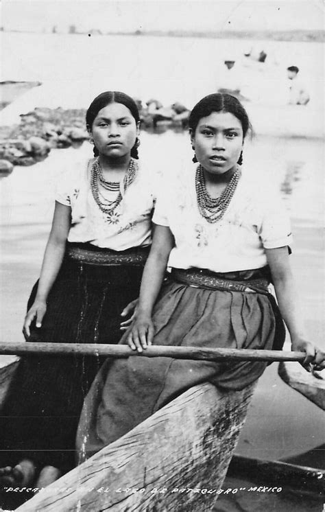 Vintage Postcard Mexico Purepecha Women A Photo On Flickriver