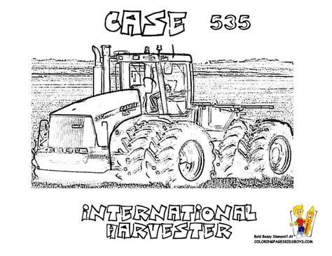 Case Tractor Coloring Pages Tractor Coloring Pages Coloring Pages