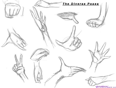How To Draw Anime Hands Step By Step1 1118×845 Artwork