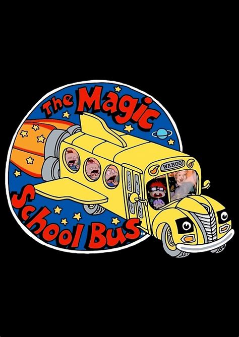 The Magic School Bus Posters By Bondcarman Redbubble