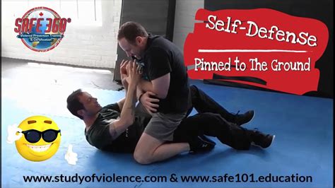 Self Defense Pinned To The Ground Youtube
