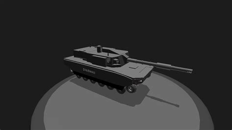 SimplePlanes Medium Tank Harimau Kaplan