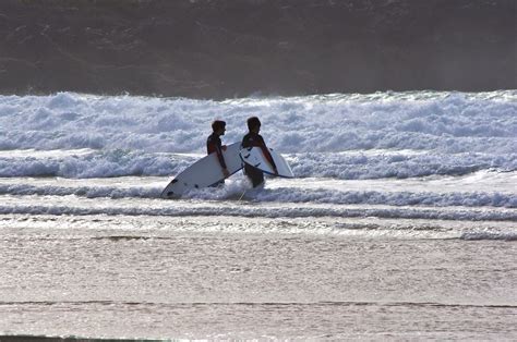 Surfers Newquay Cornwall David Merrett Flickr