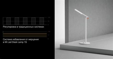 The mi led desk lamp passes through a rc filter and a light dimming chip which produce a relatively flat dc signal that ensures constant current to the led lamp beads, so the flickering is reduced significantly. Умная настольная лампа Xiaomi Mi Led Desk Lamp 1S ...