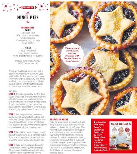 And who better to teach you how to make a christmas pudding than baking expert mary berry? Mary Berry Christmas Mince Pie recipe (With images) | Mince pies recipe christmas, Mince pies ...