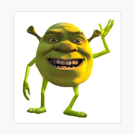 Shrek Mike Wazowski Meme Face Bhe