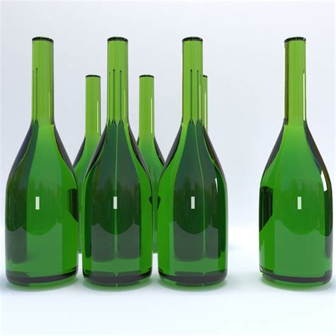 Wine Bottle 3d Model Turbosquid 1659965