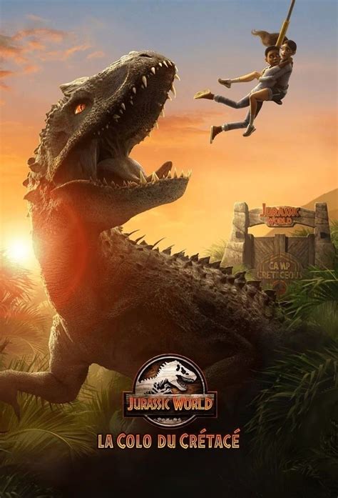 Jurassic World La Colo du Crétacé TV Series Affiches