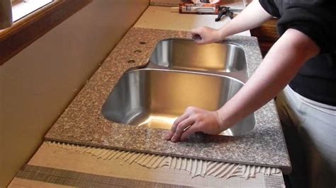 This is why figuring out exactly how much counterspace your kitchen can handle is so. Lazy Granite Kitchen Countertop Installation Video - YouTube