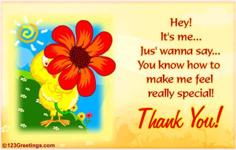 A Special Thanks Free Thank You Ecards Greeting Cards 123 Greetings