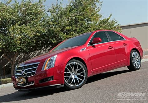 2010 Cadillac Cts With 20 Giovanna Kilis In Chrome Wheels Wheel