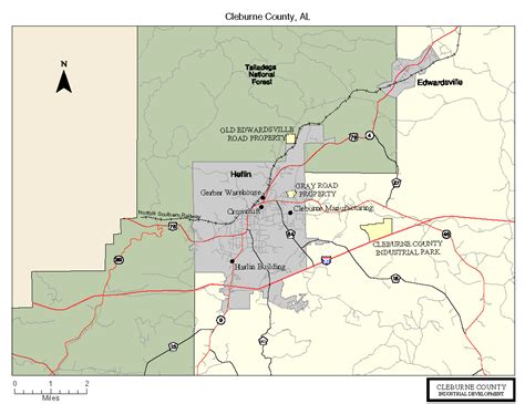 Maps Of Cleburne County