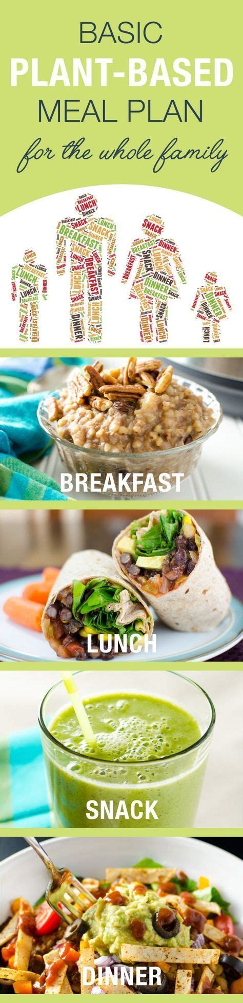 When you get on board with our plant based weekly meal plans, we do the planning for you. Basic Plant-Based Meal Plan: Breakfast, Lunch, Snack and ...
