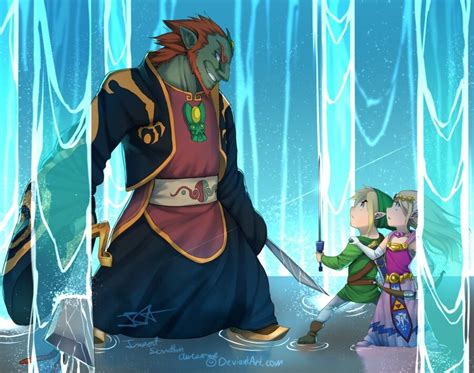 Legend Of Zelda Wind Waker Art Battle With Ganondorf Legend Of