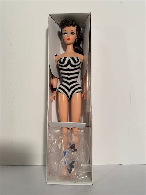 Barbie Teen Age Fashion Model With Pedestal 1959 Special Etsy