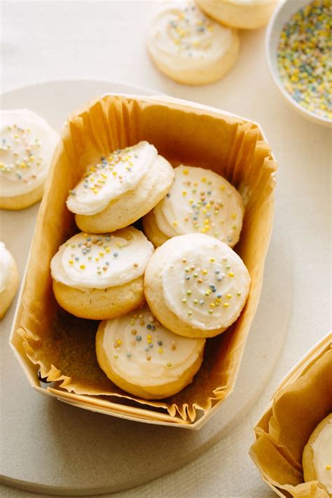 Soft And Fluffy Sugar Cookies With Vanilla Frosting Recipe Sugar