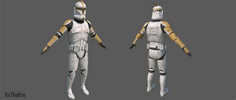 Itsthekro Clone Trooper Phase 1 Commander