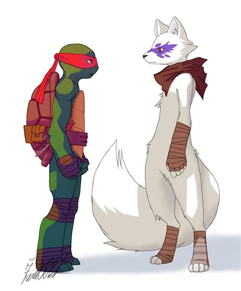 Raph And Alopex Teenage Mutant Ninja Turtles Art Teenage Mutant