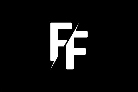 Monogram Ff Logo Gráfico Por Greenlines Studios · Creative Fabrica