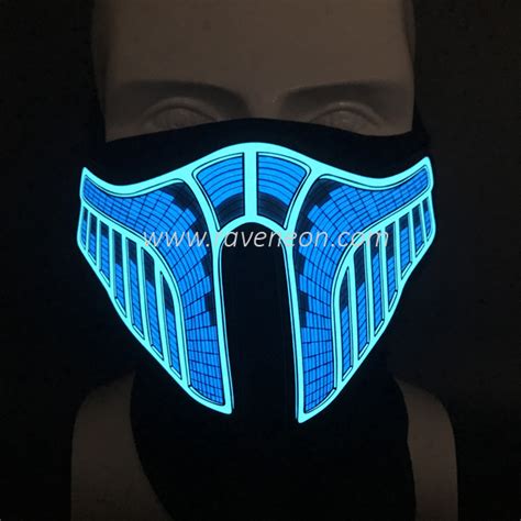 Sound Activated Led Mask Led Collections Glow Products From Rave Neon
