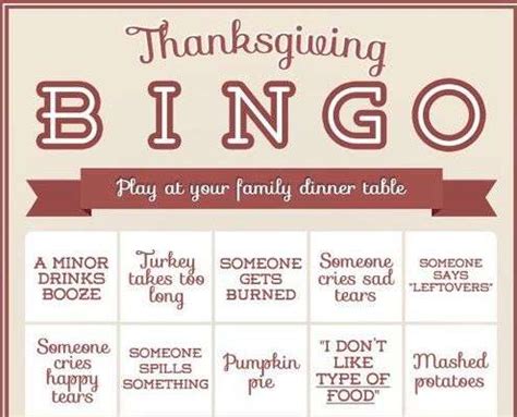 You can even do this after your thanksgiving meal as a fun. Thanksgiving Bingo Cards : thanksgiving bingo