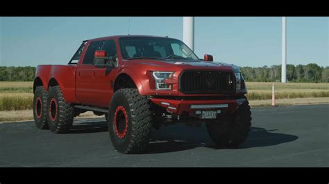 Ford F 350 As A Megaraptor 6×6 Pickup Truck With 1000 Hp