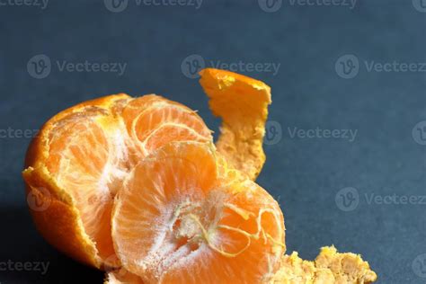 Orange Peeled Skin On A Texture Background 20463808 Stock Photo At Vecteezy