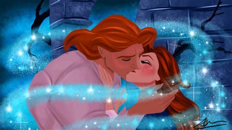 Illustrations By Dil In 2020 Disney Kiss Disney Beauty And The Beast