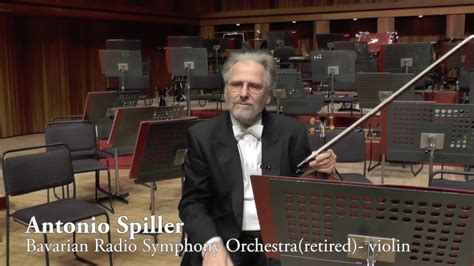 Message From Antonio Spiller Violin Youtube