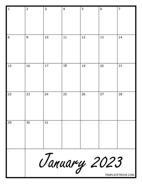 Download 2023 Printable Calendars 2023 Calendar Templates And Images