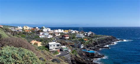 El Hierro Canary Islands View Of La Caleta On The East Coast Stock
