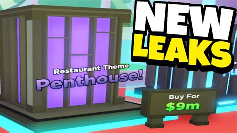 New Penthouse Leak In My Restaurant Roblox Youtube