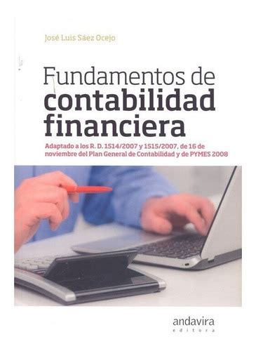 Libro Fundamentos De Contabilidad Financiera Saez Ocejo J Cuotas