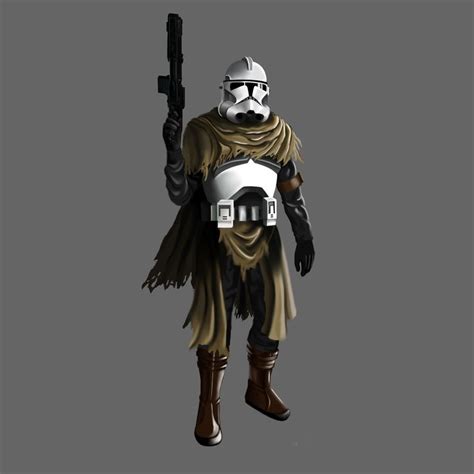 Concept Art Clone Trooper Star Wars Star Wars Commando Star Wars