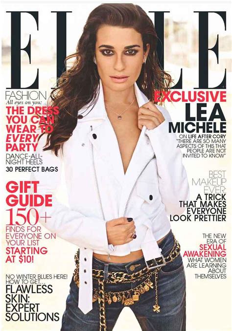 Lea Michelle Sexy En La Revista Elle