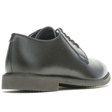 Bates Mens Sentry High Shine Leather Oxford Shoe