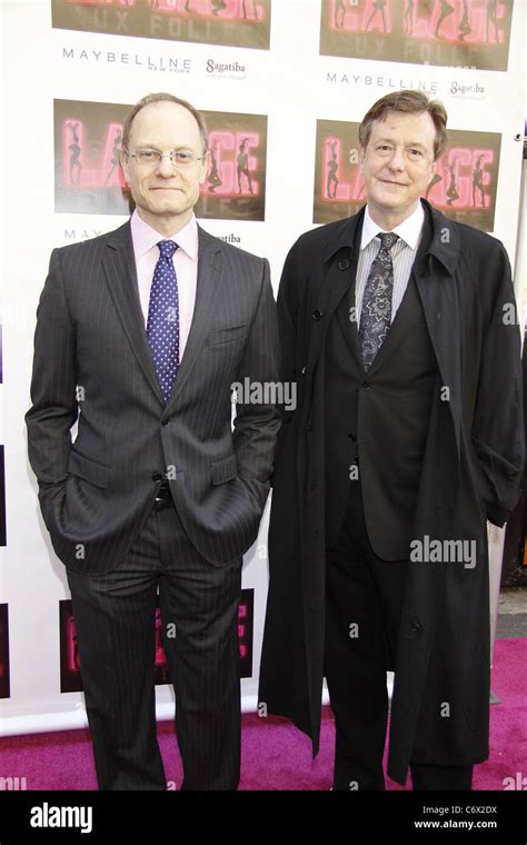 david hyde pierce and his partner brian hargrove attending the opening