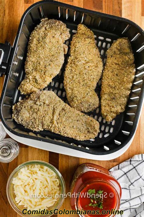 Air Fryer Poulet Parmesan Recetas 2023