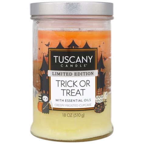 Tuscany Candle 18 Oz Limited Edition Trick Or Treat Scented Halloween