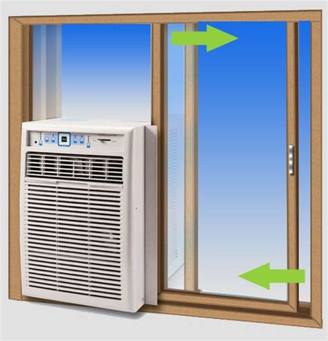 Venting a portable air conditioner through a sliding door is quite similar to venting an air conditioner through a window but only this time it seems much more smatter. Vertical Window Air Conditioner For Small And Narrow ...