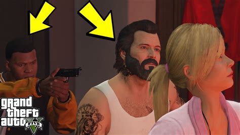 GTA 5 Michael And Tracey And Franklin Kills Michael YouTube